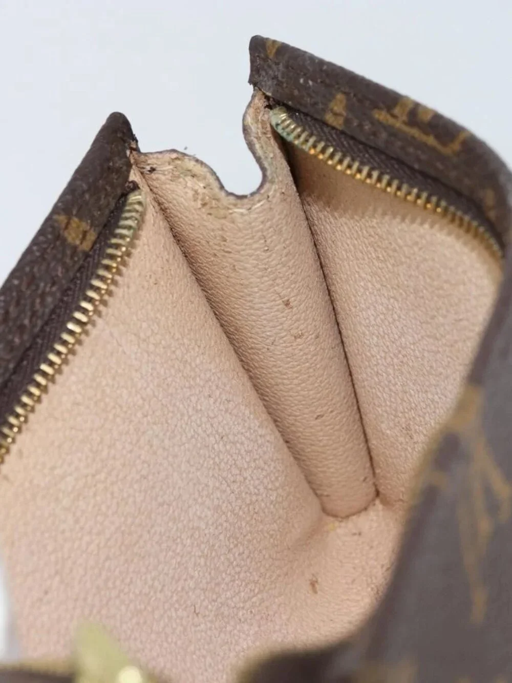 LOUIS VUITTON Monogram Bucket PM Accessory Pouch LV Auth 163683